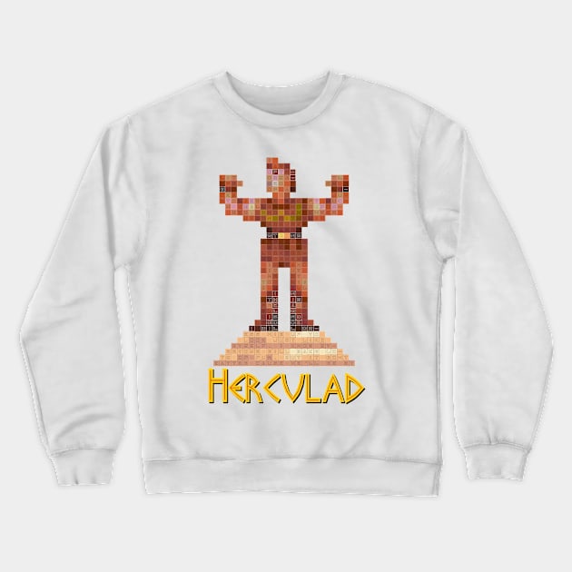 Herculad Shirt Crewneck Sweatshirt by jingacoo